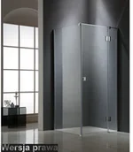 Kabiny prysznicowe - Askopol SWIAC Faro PLUS 120x90 lewa - miniaturka - grafika 1