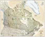 Atlasy i mapy - Kanada Executive mapa ścienna polityczna 1:6 468 000 National Geographic - miniaturka - grafika 1