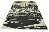 Dywany - Balta DYWAN SZNURKOWY ESSENZA AUTO 120x170 CZARNY - miniaturka - grafika 1