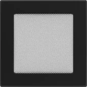 Akcesoria kominkowe - Kratki.pl Kratka czarna 17x17 17C - miniaturka - grafika 1
