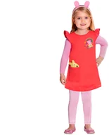 Stroje karnawałowe - AMSCAN Kostium Świnka Peppa dla dziewczynki 9905929 - miniaturka - grafika 1