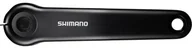 Części rowerowe - Shimano Steps FC-E6100 Crank Arm Set, black 170mm 2021 Ramiona korby do rowerów elektrycznych - miniaturka - grafika 1