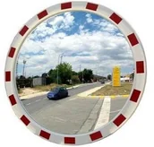 Wyposażenie miejsc publicznych - Lustro drogowe akrylowe u-18a 600 mm - miniaturka - grafika 1