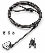 Zabezpieczenia do laptopów - Kensington ClickSafe 2.0 3-w-1 zamek na laptopa - zamek do laptopa pasuje do wszystkich urządzeń z gniazdami w kształcie litery T, nano lub klina (K68102EU) K68102EU - miniaturka - grafika 1
