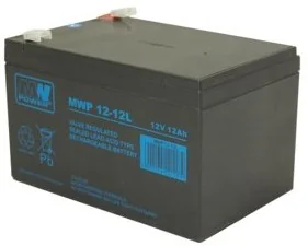 MW Power Akumulator AGM MWP 12-12L 12V 12Ah MWP 12-12L - Akumulatory ogólnego zastosowania - miniaturka - grafika 2