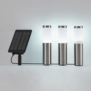 LINDBY Lindby Lexiane lampy solarne LED, 3 szt. - Lampy ogrodowe - miniaturka - grafika 3