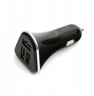 Platinet Ładowarka CAR CHARGER 3xUSB 5,2A czarna 43721 - Ładowarki samochodowe - miniaturka - grafika 3