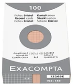 Zakładki indeksujące - Exacompta obwoluty PCW, DIN A4, kryształ górski, pomarańczowy DIN A6 13269B - miniaturka - grafika 1