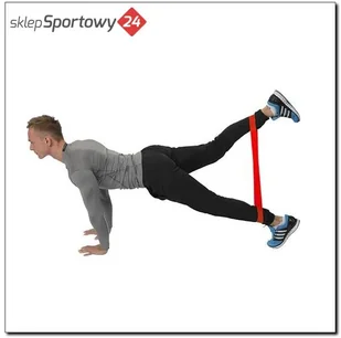 HMS GUMA DO ĆWICZEŃ GU04 RED 0.7X50X600MM 17-33-011 - Gumy, taśmy, ekspandery - miniaturka - grafika 5