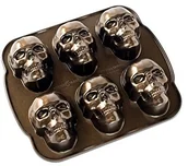 Formy do ciast - Nordic Ware forma do pieczenia mufinek w kształcie trupich czaszek 89448 - miniaturka - grafika 1