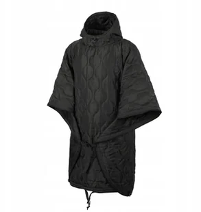 Poncho SWAGMAN ROLL Basic Helikon-Tex - Czarne - Odzież taktyczna i umundurowanie - miniaturka - grafika 2
