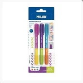 Artykuły biurowe - MILAN Długopis Sway Combi Duo 3szt - miniaturka - grafika 1