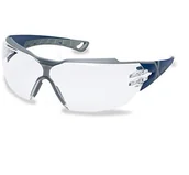 Ochrona oczu i twarzy - uvex Uvex sportowe okulary okulary ochronne robocze okulary 9198 pheos CX2 z X-Brand nadaje się w połączeniu z ochroną słuchu 9198257 - miniaturka - grafika 1
