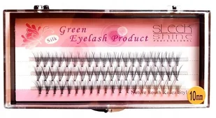Sztuczne Rzęsy Kępki Rzęs Jedwabne 10 mm 60 sztuk - Sztuczne rzęsy i akcesoria - miniaturka - grafika 2