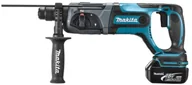 Wiertarki - Makita Młotowiertarka z podkuwaniem Makpac 4,0 Ah 18 V Li-Ion DHR241RMJ - miniaturka - grafika 1