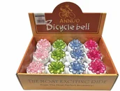 Dzwonki do roweru - Nieznany Dzwonek rowerowy 47PSJ mix kolorów 1 szt - miniaturka - grafika 1