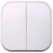 Gniazdka elektryczne - Berker podwójny Legrand Forix natynkowy biały IP20 - miniaturka - grafika 1