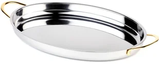 APS Półmisek owalny z uchwytami w kolorze złota 265x195 mm | 60270 60270 - Wyposażenie lokali gastronomicznych APS Półmisek owalny z uchwytami w kolorze złota 265x195 mm | 60270 60270 - Wyposażenie lokali gastronomicznych - miniaturka - grafika 1