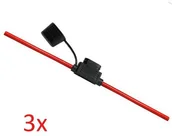 Bezpieczniki elektryczne - Grene Offgridtec Offgridtec vk3-004951 płaski, czerwony vk3-004951 - miniaturka - grafika 1