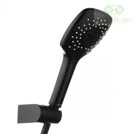 Zestawy prysznicowe - Oltens Oltens Driva EasyClick (S) Gide zestaw prysznicowy czarny mat 36008300 - miniaturka - grafika 1