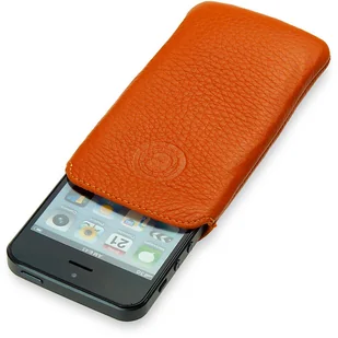 Etui Easy Rolax dedykowane do Apple iPhone SE/5S/5 pomarańczowe - Etui i futerały do telefonów - miniaturka - grafika 4