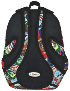 St. Majewski Plecak 17" 4 komory BP4 Bottle Caps St.Right 712592 - Plecaki - miniaturka - grafika 4