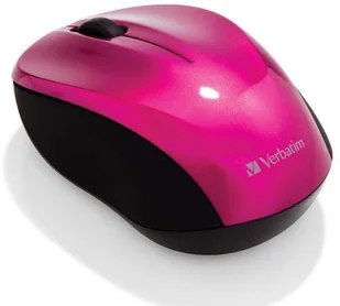 Verbatim Go Nano czarno-różowa (49043) - Myszki - miniaturka - grafika 3