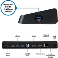 Stacje dokujące i replikatory portów - StarTech USB3DOCKHDPC - miniaturka - grafika 1