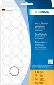 Papier do drukarek - Herma Verschlussetik. transp. 19 mm extrem haftend 640 St. - 2257 - miniaturka - grafika 1