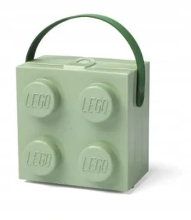POLTOP LEGO. 40240005 Lunchbox z rączką, zielony - Lunch boxy - miniaturka - grafika 3