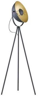 Trio RL Chewy R40181032 lampa podłogowa stojąca 1x60W E27 czarny mat / złoty - Lampy stojące - miniaturka - grafika 2