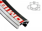 Części rowerowe - ALEXRIMS Obręcz mtb DM18 26"x32otw. bok CNC kapslowana czarna A-ALX-DM1832 - miniaturka - grafika 1