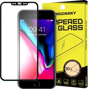 Wozinsky PRO+ super wytrzymałe szkło hartowane 5D Full Glue Case Friendly na cały ekran z ramką iPhone XS / X czarny 7426825338471 - Szkła hartowane na telefon - miniaturka - grafika 2