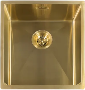 Reginox ZŁOTO MIAMI 40x40 GOLD R30714 - Zlewozmywaki - miniaturka - grafika 4