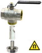 Zawory i kraniki - Tecnovielle S.p.A. Tecnovielle S.p.A Tecnovielle Zawór kulowy z filtrem magnetycznym neodymowym SUPERFILTER M 3/4" RĄCZKA 0140M08 - miniaturka - grafika 1
