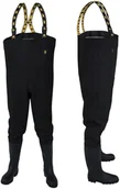 Inne akcesoria dla wędkarzy - Pros Spodniobuty Wodery Czarne Wędkarskie rozm. 43 - miniaturka - grafika 1