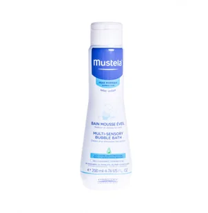 Mustela BEBE - BAIN MOUSSE płyn do kąp. bąbelkowa kąpiel PŁYN 200ml 7029923 - Kosmetyki kąpielowe dla dzieci - miniaturka - grafika 7