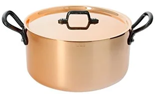 De Buyer Garnek z pokrywką Inocuivre Tradition 5,4 D-6466-24 - Garnki - miniaturka - grafika 2