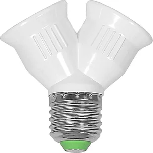 Nowodvorski Przejściówka Duplex 9341 E27 biała - Akcesoria do oświetlenia - miniaturka - grafika 2