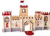 Klocki - Small Foot Design zabawka Zamek rycerski - miniaturka - grafika 1