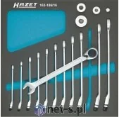 Hazet Klucz płasko-oczkowy 8 19 mm (163-186/16) - Klucze i nasadki - miniaturka - grafika 2