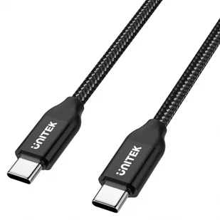 Unitek Premium przewód USB-USB TypC 2M PD 100W C14059BK C14059BK - Kable komputerowe i do monitorów - miniaturka - grafika 4