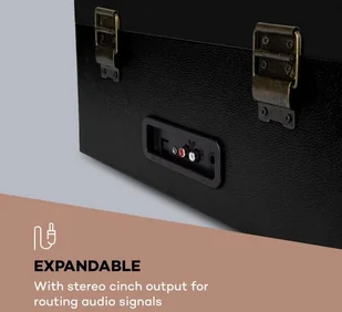 Auna Sarah Ann Czarno-Kremowy - Gramofony - miniaturka - grafika 7