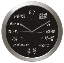Atrix Zegar aluminiowy matematyka #12 AS002M11 - Zegary - miniaturka - grafika 3