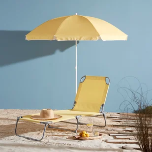 Parasol Curacao 180 cm złoty UGHY0002CG - Parasole ogrodowe - miniaturka - grafika 2