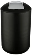 Kosze na śmieci - Wenko Kosz na śmieci czarny, 6,5 l - miniaturka - grafika 1