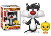 Figurki kolekcjonerskie - Funko Figurka Sylwester z Tweety - Pop! Vinyl: Animacje Zwariowane melodie - miniaturka - grafika 1