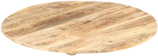 vidaXL Lumarko Blat stołu, lite drewno mango, okrągły, 15-16 mm, 40 cm 285999 - Meble modułowe i akcesoria - miniaturka - grafika 6