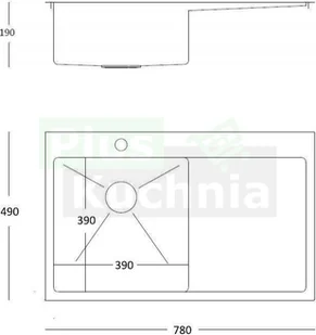 QUADRON RUSSEL 111 złoty (HB7912PVDBSG1) HB7912PVDBSG1 - Zlewozmywaki - miniaturka - grafika 2