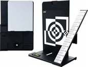 Akcesoria fotograficzne - JJC 2w1 Szara Karta + Tablica Kalibracja Ostrości Af Autofocus SB5719 - miniaturka - grafika 1